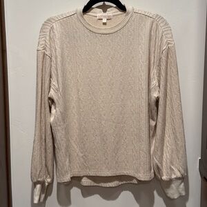 PJ Salvage tramway cable crewneck, XS